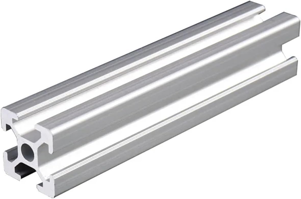 2020 T-Slot Aluminum Profile 2020 1m3D Printer Silver Linear Guide Extrusion Frame Slider Furniture(550mm)