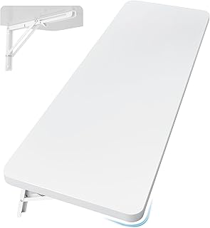 25 Small Kitchen Ideas That Make Tight Spaces Feel Bigger 79 Wall Mounted Folding Table 47.2”L x 19.7”W, Laundry Folding Table with H...