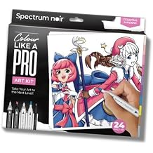 Spectrum Noir Pro Colour Art Kit 24 Piece - Celestial Maidens, SN-PCOL24-CELM