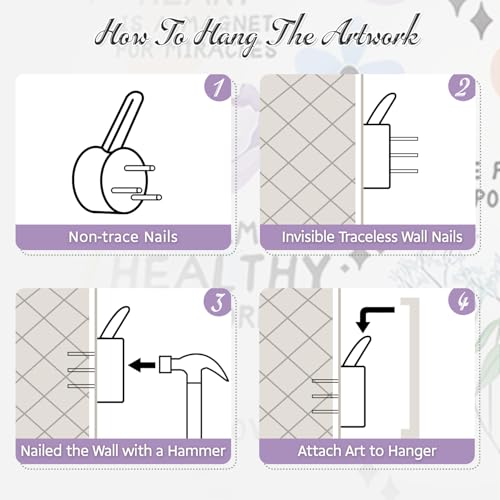 Dazzlewall Framed Motivational Daily Reminder Wall Art Decor Positive Affirmations Prints, Inspirational Quotes Wall Poster for Classroom Office Decor 12x16 in - Image 6