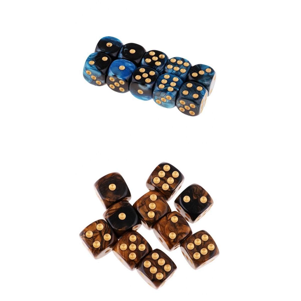 ATORSE Toy 20x 6-Sided Game Dice 16mm Dice for Board Game Props-Toys & Hobbies-Games-Role Playing Games-Dungeons & Dragons-Accessories & Dice-image-27