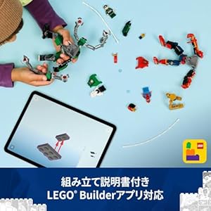 Amazon.co.jp - レゴ® スーパー・ヒーローズ スパイダーマンとドック・オックのメカスーツ対決 76338