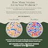 Vital Planet - Organic Flora Probiotics for Women, Women's Daily Shelf Stable Probiotic 30 Billion CFU, 60 Diverse Strains, Prebiotic Organic Mushroom Blend, Immune and Digestive Health 30 Capsules