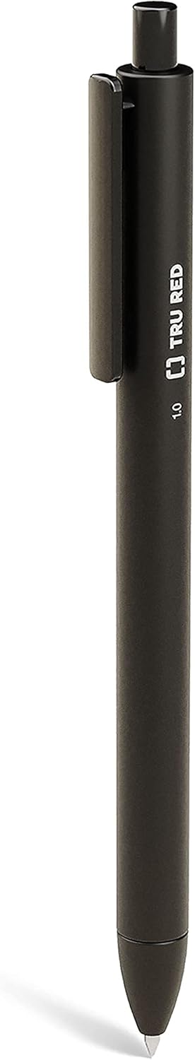 TRU RED Retractable Quick Dry Gel Pen Medium Point 1.0