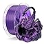 Silk Dual Color-black Purple Silk Dual Color-black Purple