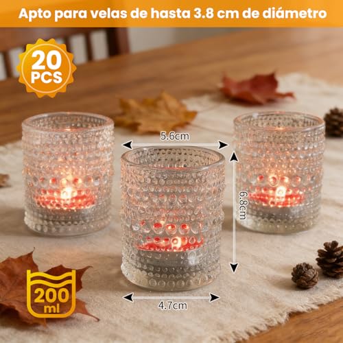 Lista de Portavelas de velas pequeñas , listamos los 10 mejores. 5 Imagen adicional