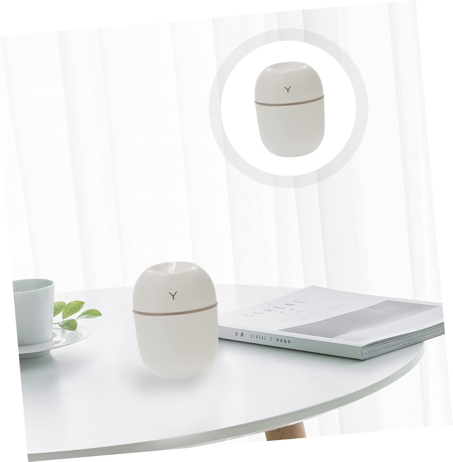 Do użytku domowego Nawilżacz USB 4 szt. Nawilżacz Urządzenie do aromaterapii Plastikowy Mini Biały Nawilżacz Mgiełkowy USB