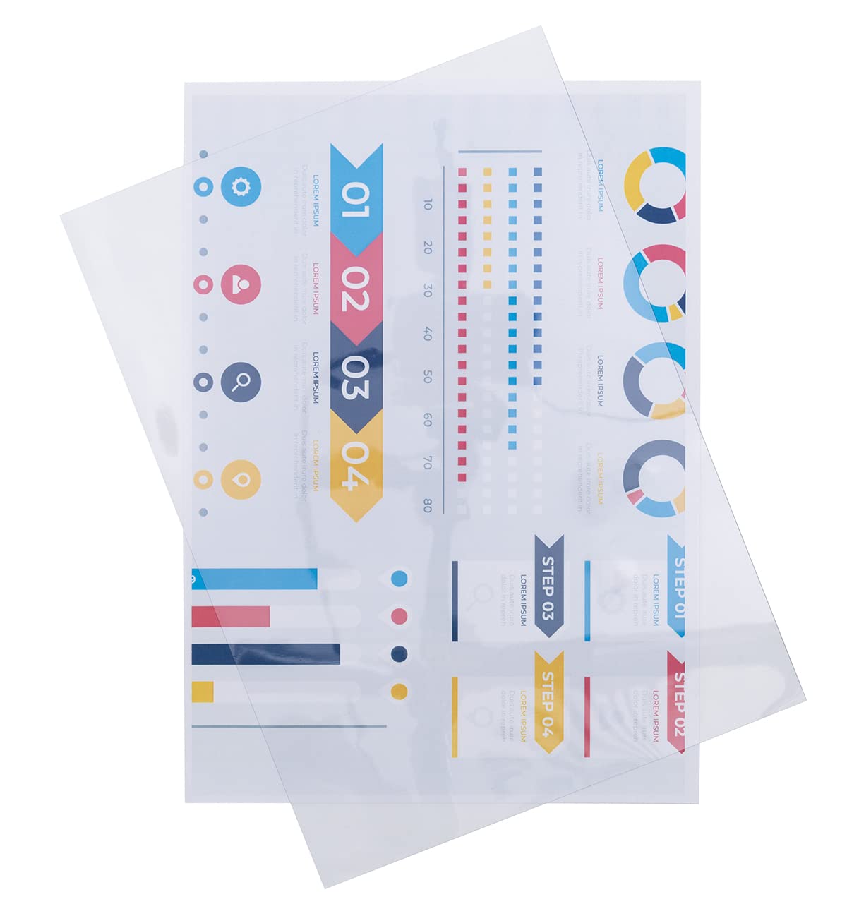 Okładki do Bindowania OFFICE PRODUCTS PVC A4 150mikr 100szt Transparentne/Prezentacja/Typ-do Bindowania/Rodzaj-Przednia, PVC/Materiał-Pvc/Kolor-Transparentny/Grubość (mm)-150µm