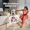 Graco Simple Sway Baby Swing, Side‑to‑Side Motion, Infant Swing with 6 Speeds, Vibration, Ivy #4