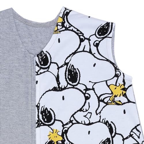 Image of Lambs & Ivy Snoopy & Woodstock Breathable Cotton Jersey Baby Wearable Blanket