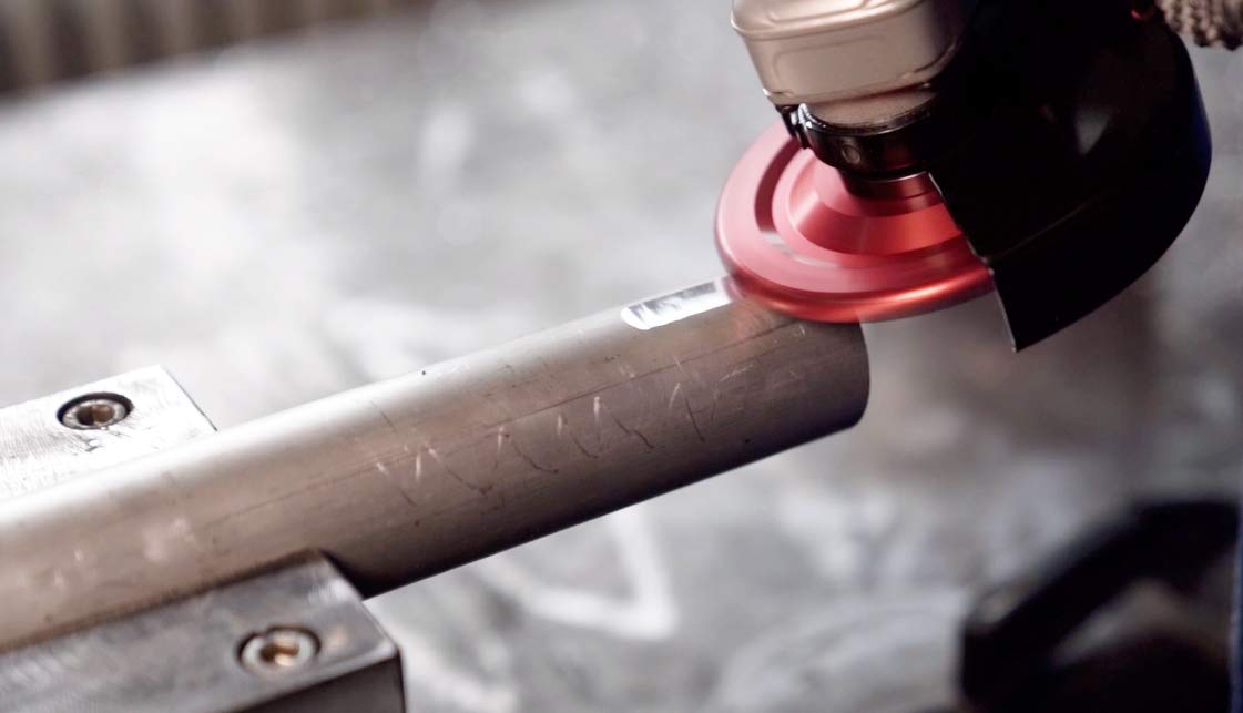 KAINDL Alu-Carver Frässcheibe Ø 115 mm, 22,2 mm, für Winkelschleifer | Aluminium Fräser, Spanabtrag statt Schleifen