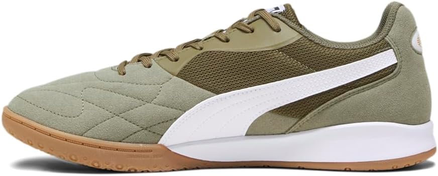 PUMA Mens King Indoor Soccer Cleats Indoor - Green - Size 8 M