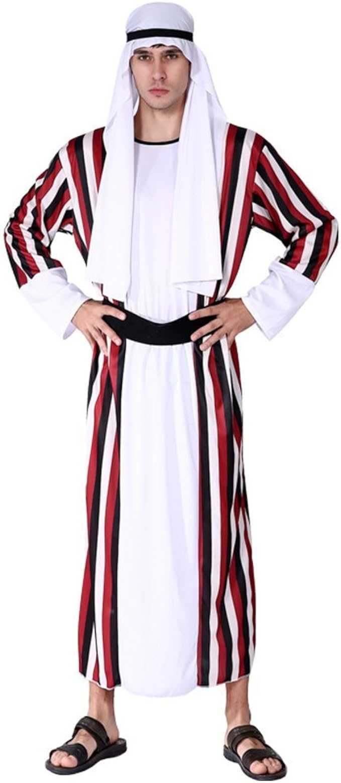 Amazon Co Jp アラビア コスプレ アラブの石油王 ハロウィン コスチューム コスプレ仮装 衣装 男女共用 男性 女性 大人用 舞台 イベント 演出服 Zhhlaixing ホビー
