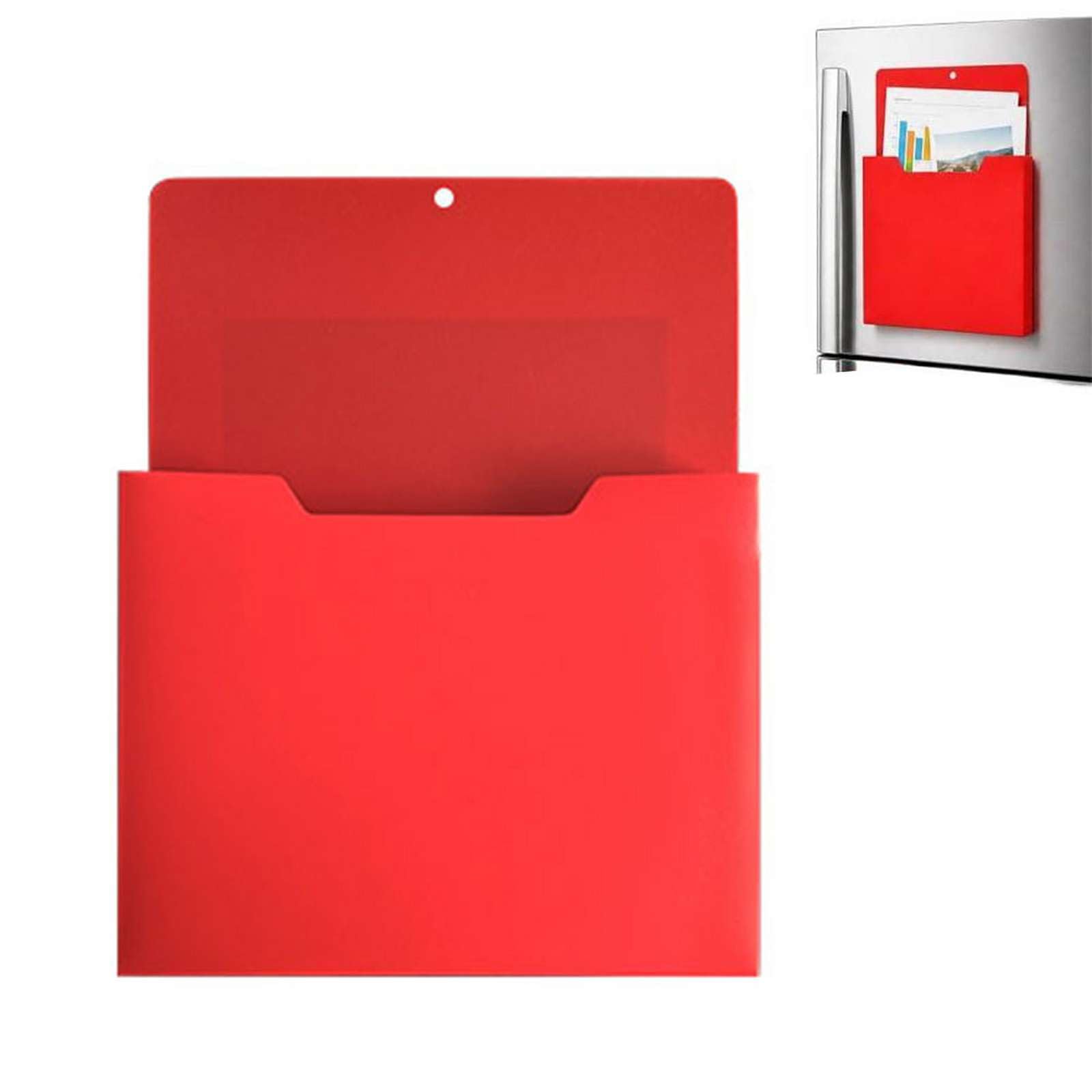 Magnetic Folders File Holder, A4 Large Size Refrigerator Storage Organizer