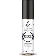 BC Perfume 533 Inspired by Jimi Choux Men For Men Replica Fragrance Body Oil Dupes Alcohol-Free Sample Travel Size Concentrated Long Lasting Roll-On 0.3 Fl Oz/10ml