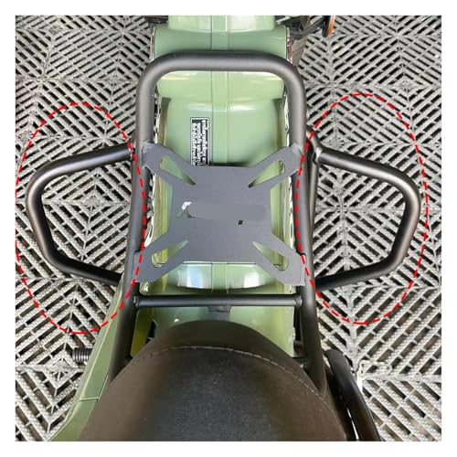 Pare-chocs moteur CT125 Huntercub Trail 125 20-22 garde boue et crash bar noir