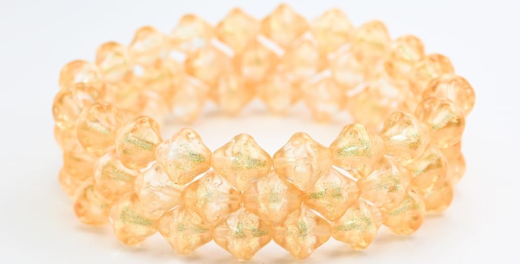 Outlet 10 Grams Heart Beads, 10 x 10 mm, R0911 Ab Full (2X Side) (R0911-28703), Glass, Czech Republic