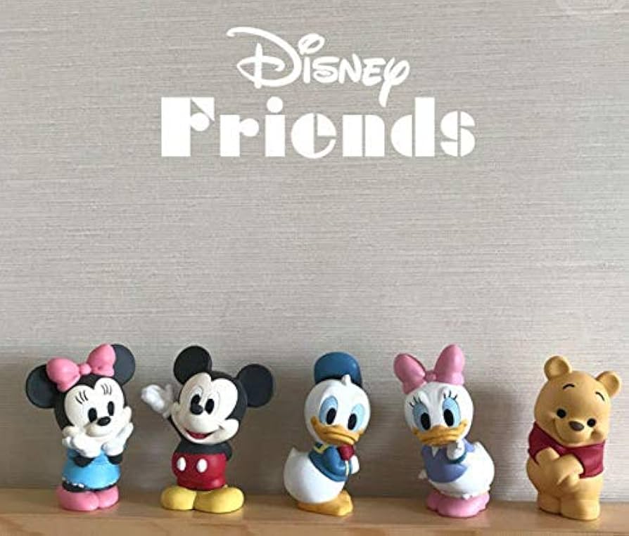Amazon | 【フルコンプ8種】Disney Friends ディズニーフレンズ
