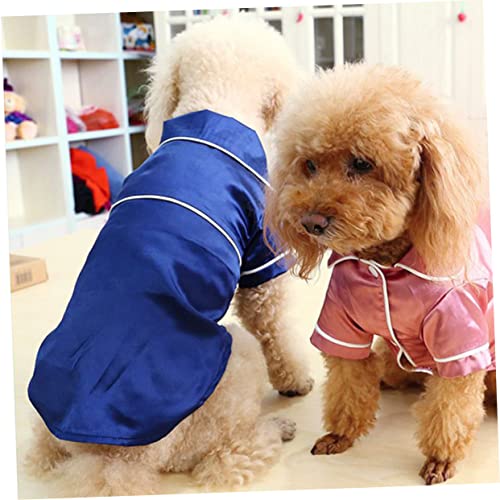 Pijama para perro de algodón manga corta, talla M miniatura 6