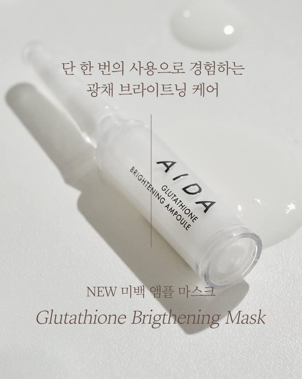 aida glutathione mask Amazon.com : AIDA Glutathione Brightening Mask Toning Effect Gel Mask Pack  (1.34oz X 4sheets) : Beauty & Personal Care