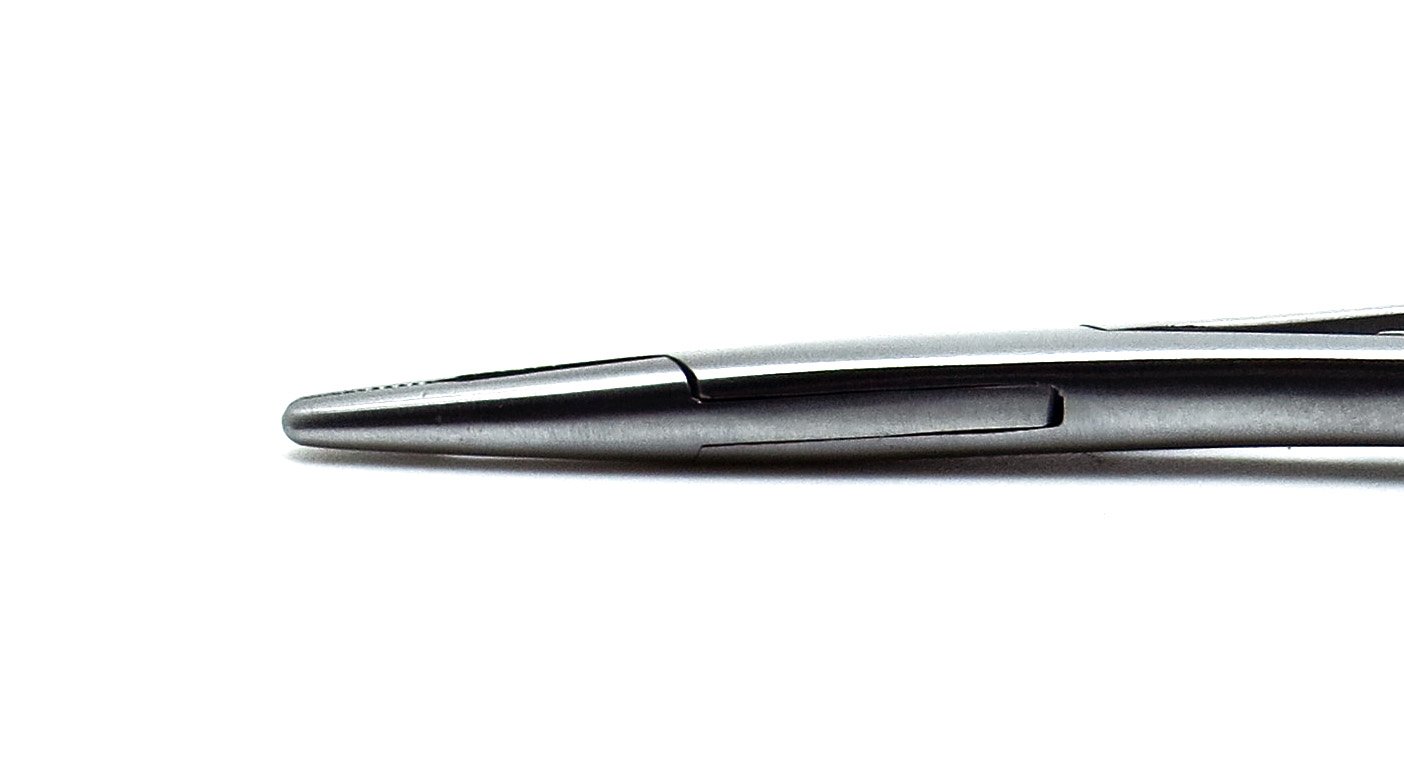10 Pcs Dental Needle Holder Mathieus Elastomeric 14cm Pliers Forcep Orthodontic Instruments