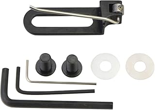 ZSHJG Archery Magnetic Arrow Rest Recurve Bow Aluminum Arrow Rest Right Hand for Outdoor Hunting Shooting (Black)