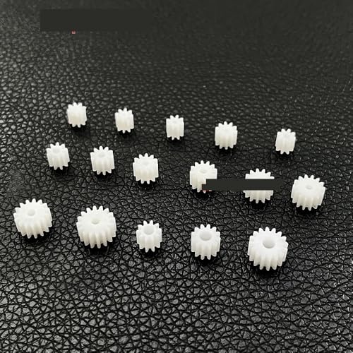 10pcs/lot 0.5M Gear 15T-2MM Teeth Toy RC Model Car hole Fit Shaft Pinion Gear Motor Starters