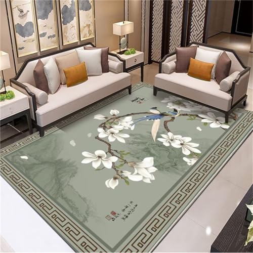 Alfombras para dormitorio 60x90cm verde estilo oriental pasillo 2