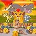 Guard of Lion Backdrop 5x3 Vinyl Lion Birthday Party Supplies Photography Background Picture Photoshoot Cake Table Decor Banner Video Shoot Drapes Poster