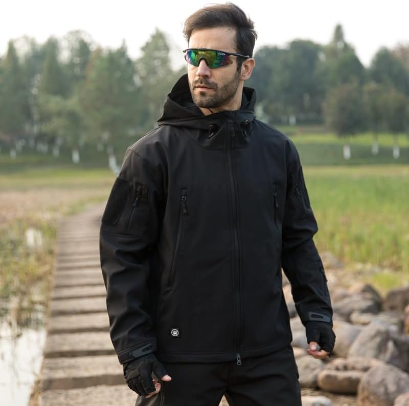 [NASSIA] メンズ ジャケット 大きいサイズ 冬アウター フリース ジャケット 登山 防寒シャケット 大きいサイズ 保温 撥水