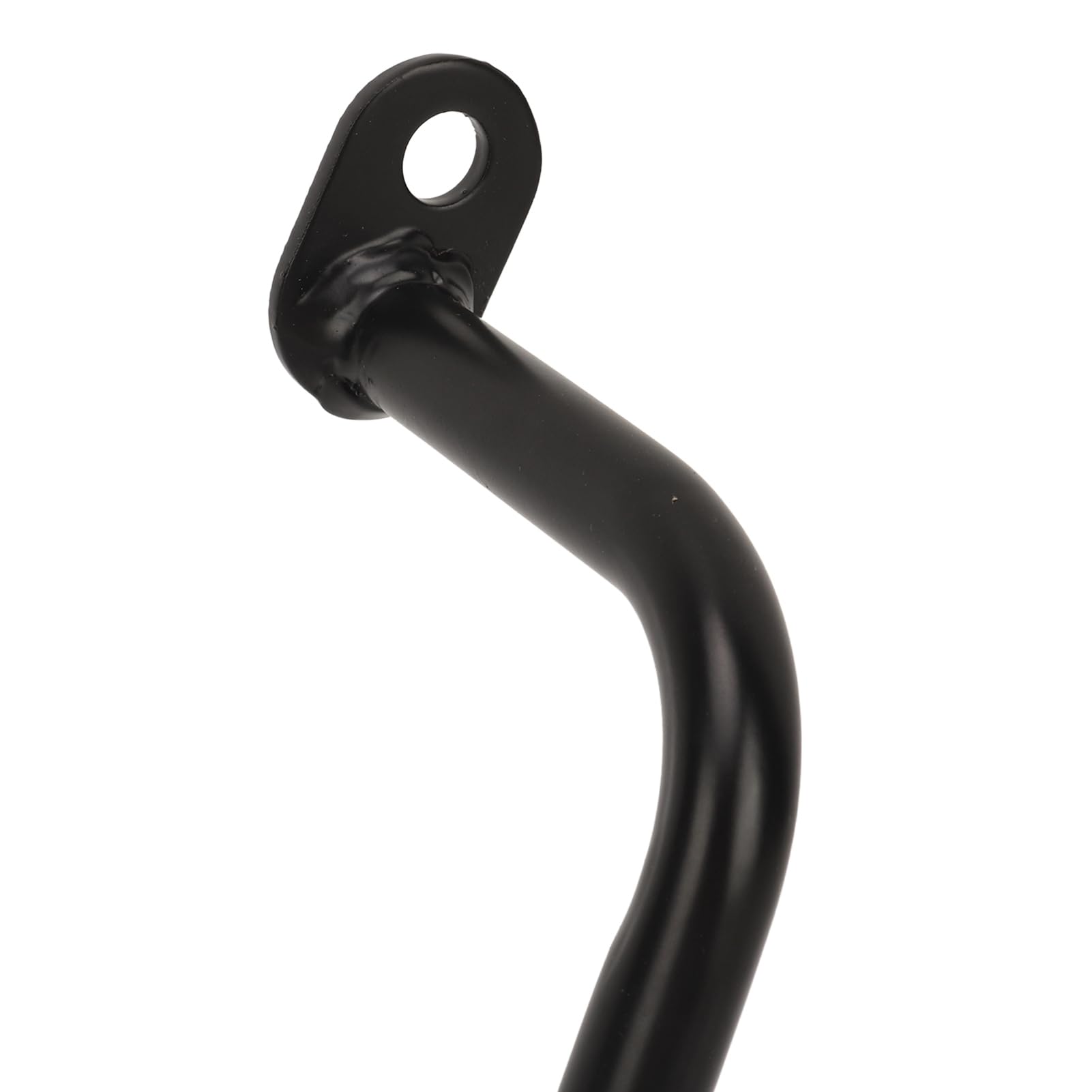 Supporto per borsa da sella per portapacchi laterale per moto compatibile con CB1100 EX CB1100 RS dal 2017 al 2023 Sinistra 12 mm Ferro anodizzato duro nero (Destra HC593 BBZJ)