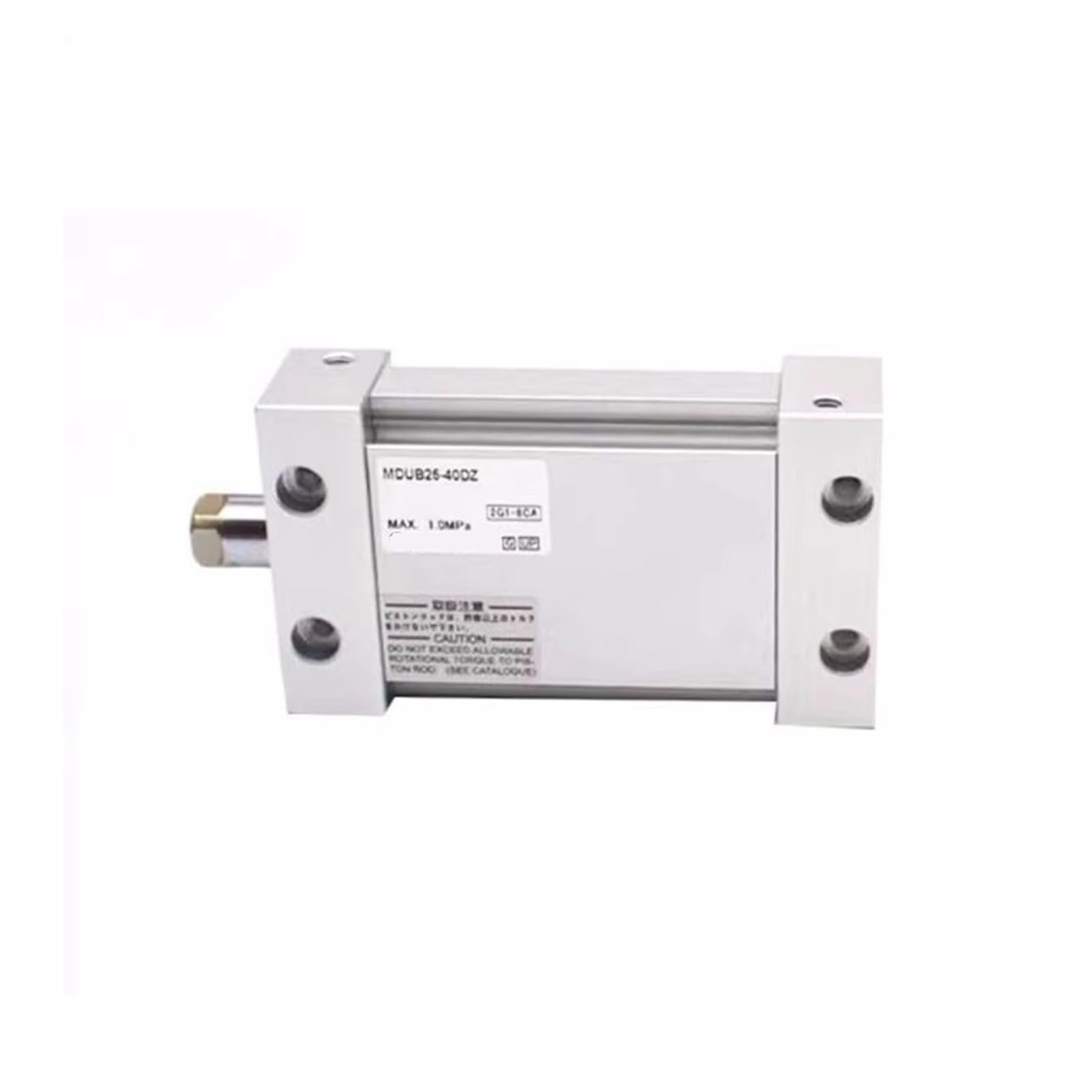 Vérin MDUB25-10DZ à guidage précis pour montage industriel compact
