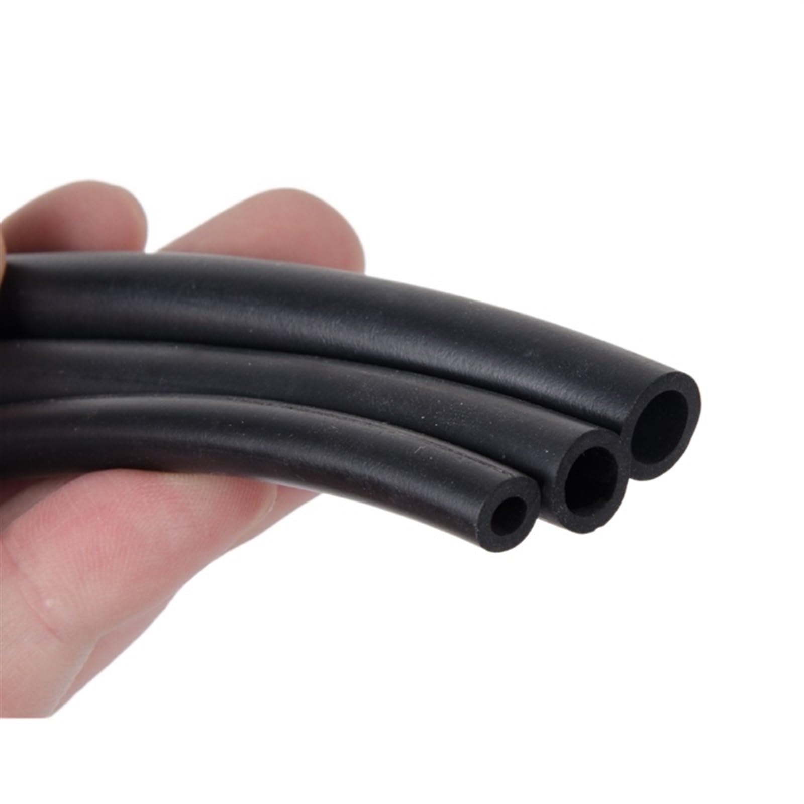 Tubo FKM negro 7x10mm de transferencia para gasolina y diésel