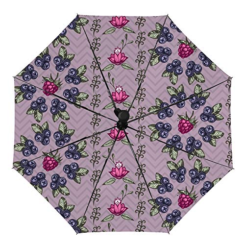 Parapluie automatique pliable contre le vent et les rayons du soleil