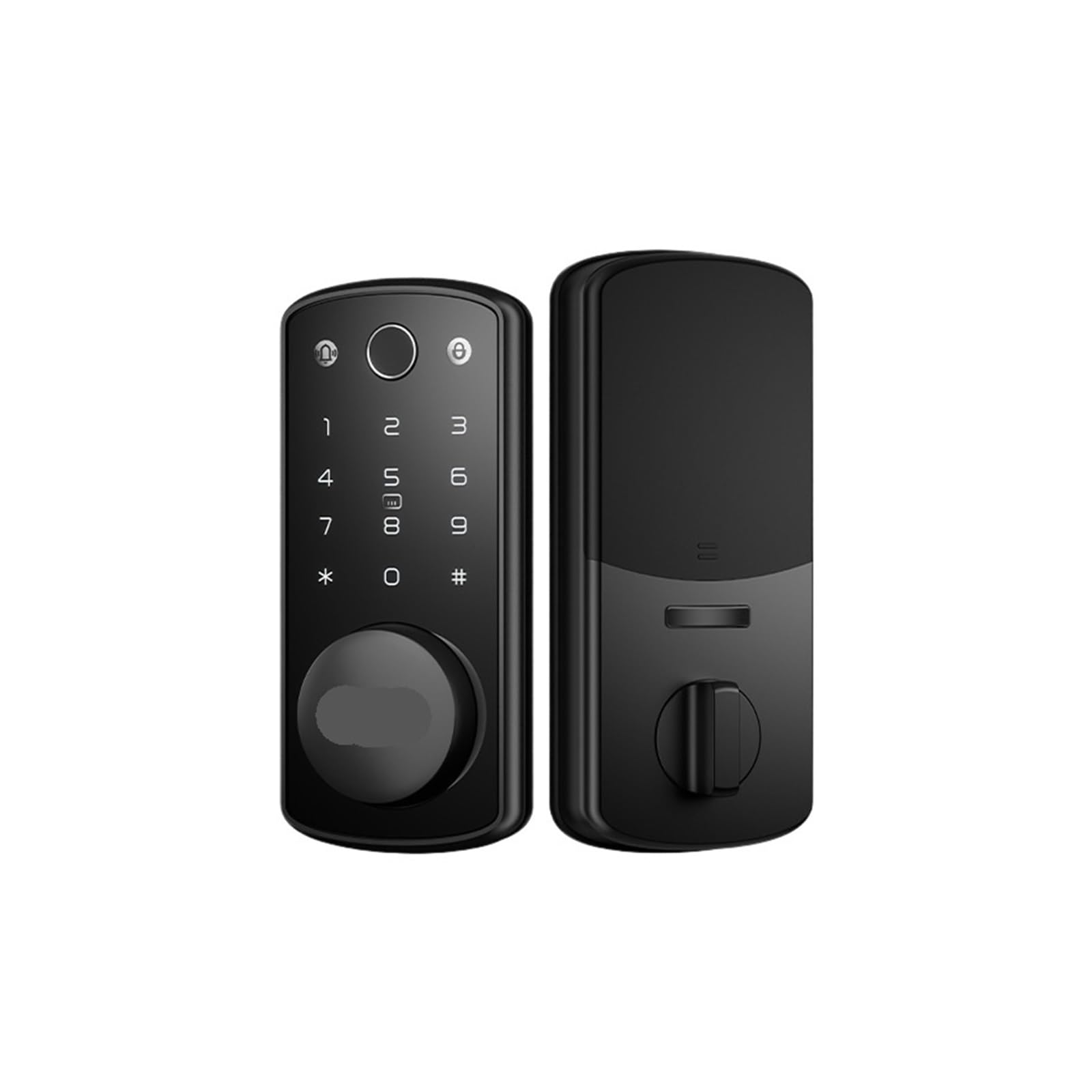 DIGNIFE Smart Door Lock, Indoor Wooden Door Fingerprint Lock Password Electronic Smart Lock for Office Bedroom Door