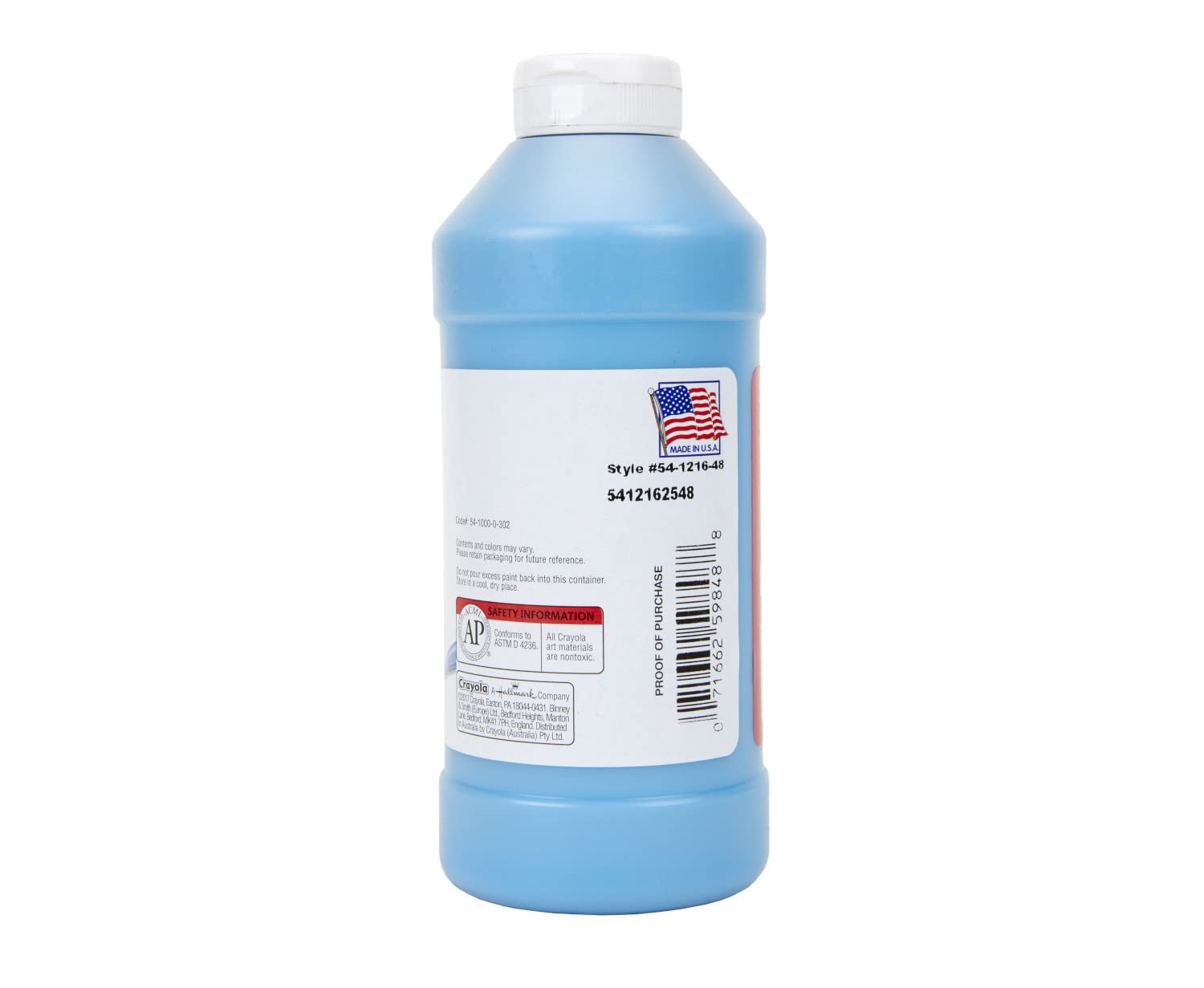 CRAYOLA Binney & Smith (R) Premier Tempera Paint, turchese