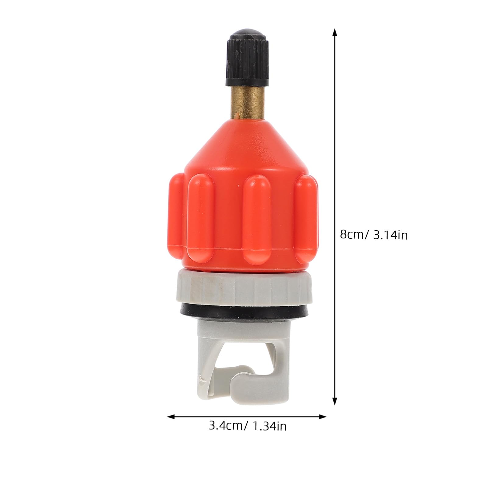 VANZACK Adaptador De Válvula De Aire Accesorios Inflables para Kayak Accesorios para Mangueras Kayaks Inflables De Aire para Inflables Accesorio De Manguera Plástico Duro
