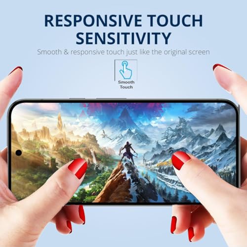Image of Tempered Glass for Google Pixel 10 Pro XL and Google Pixel 9 Pro XL (6.8 Inch) Military Grade Gorilla Screen Guard Protector | With Installation Kit | Edge to Edge Coverage | Black [Pack of 1]
