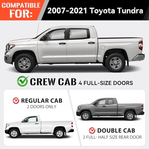 Estribos laterales para Toyota Tundra 2007-2021 miniatura 5