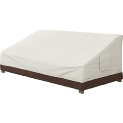 Amazon Basics - Funda protectora para sofá de 3 plazas, Beis/ Bronceado
