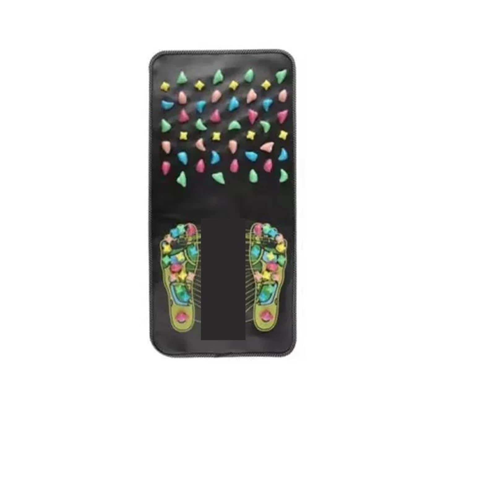 Tapis Acupression avec Tapis de Massage des pieds, coussin marche, soins relaxation(35CM x 70CM)