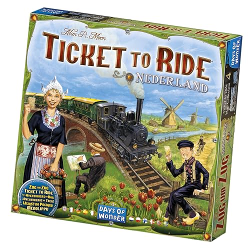 Ticket to Ride Nederland Expansión Juego de Mesa miniatura 1