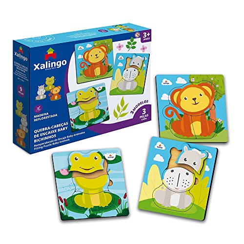 QUEBRA-CABEÇA DE ENCAIXE BABY BICHINHOS