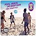 Pool Basketball (Size 3) - Pool Toys for Kids, Teens, & Adults - Water Basketball for Pools Party - Waterproof Swimming Balls - Water Toys for Kids Ages 8-12 - Lake, Beach Accessories - Summer Games