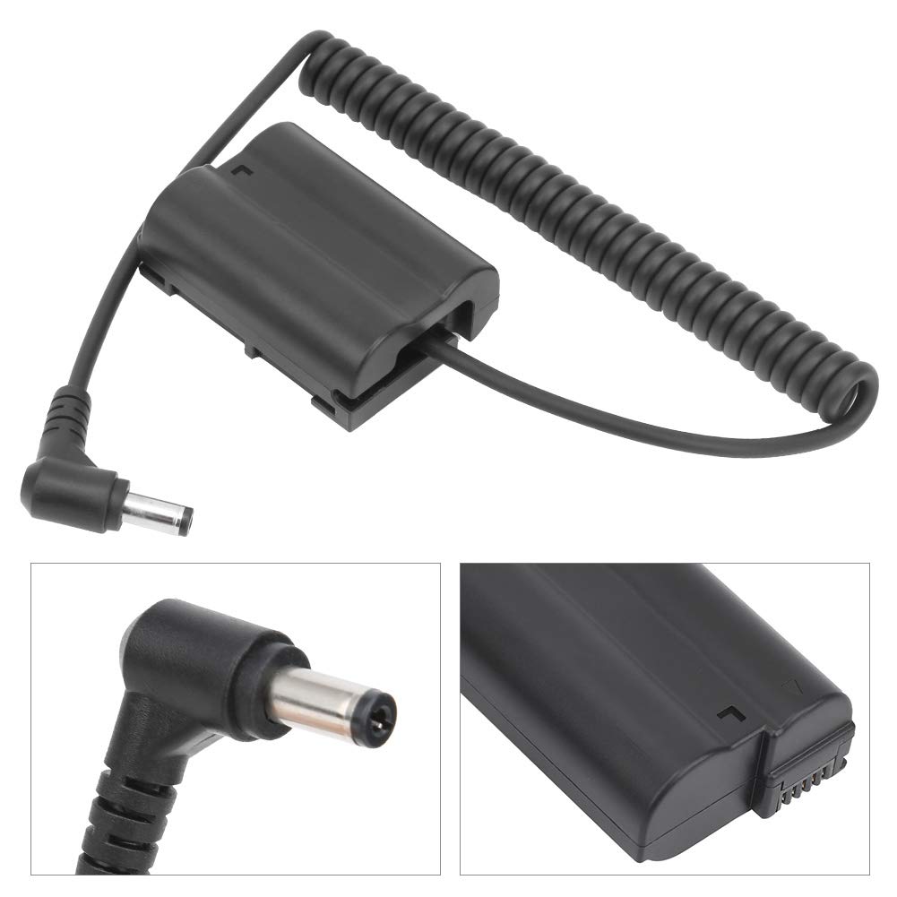 Zestaw Atrap Baterii do Pełnego Dekodowania do Aparatów Z7 Z6 D850 D810 D750 z Adapterem Baterii F970 Ciągłe Zasilanie Mocowanie Gorącej Stopki Śruba 1/4 Cala Wiele zabezpieczeń