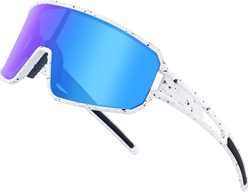 Gafas de sol deportivas polarizadas para ciclismo con protección UV, gafas de ciclismo para softbol para hombres y mujeres