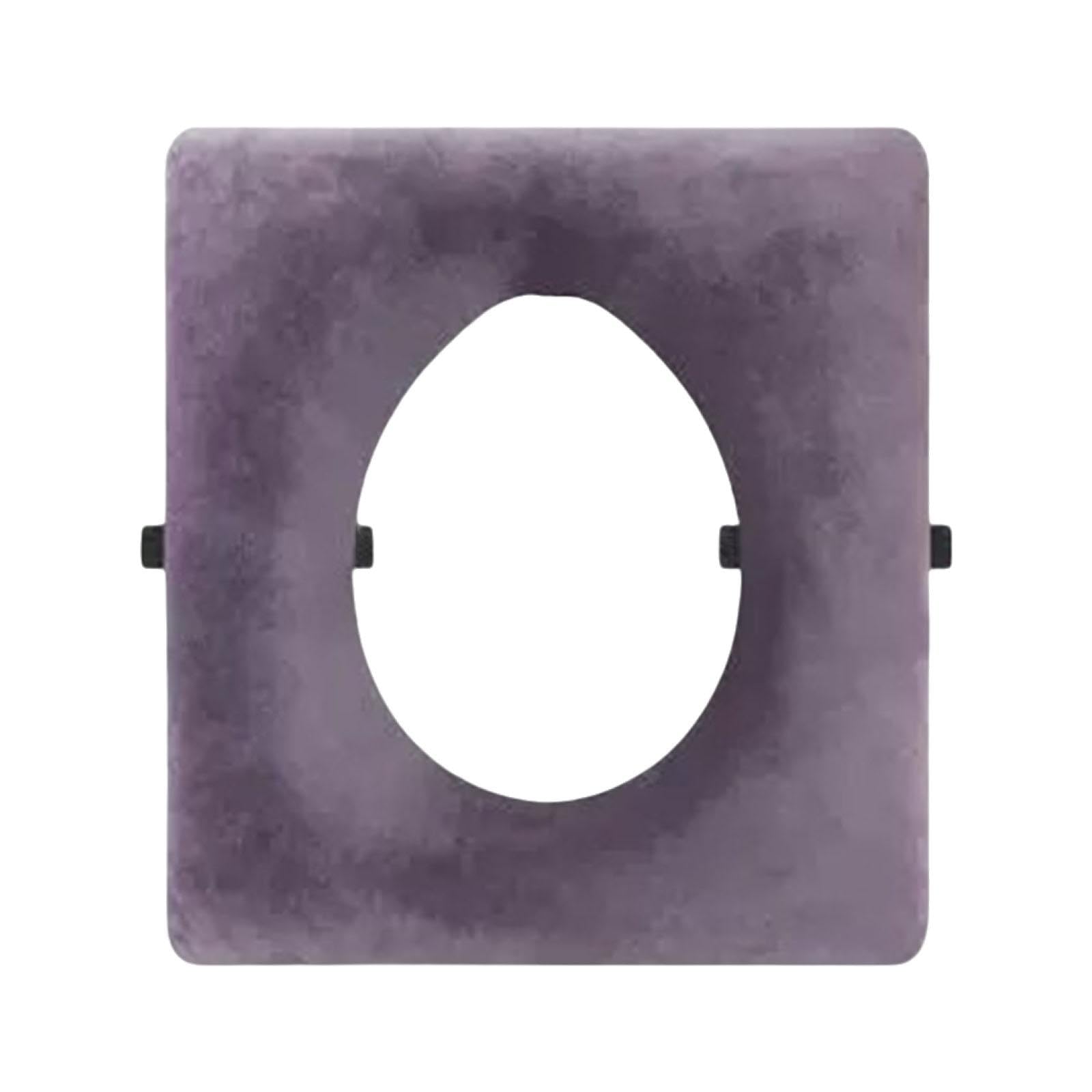 Cojín para Inodoro Extraíble, Grueso, de Cuero Sintético PU Suave, Funda Acolchada para Asiento de Inodoro, Portátil, Adecuado para Mayores O, Forma de O