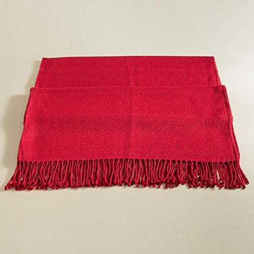 NOVICA Throw Blanket, Red - Image 3