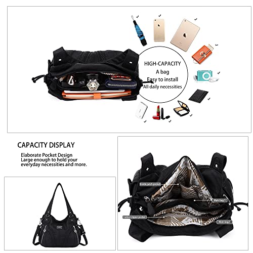 Bolso Tote para mujer con asa de mano y bandolera miniatura 6