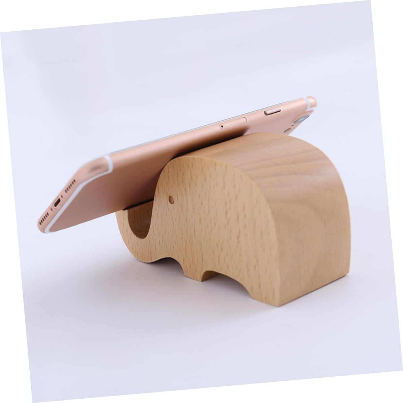 Hemobllo 2 Pz porta telefono multifunctional phone holder accessori per cellulari supporto per telefono porta cellulare supporto telefono scrivania supporto per cellulare da tavolo Di legno